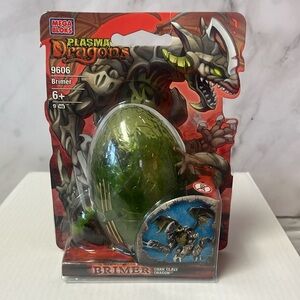 NIP Mega Bloks Plasma Dragons #9606 Brimer Dark Claw 2005